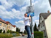 Plakatieren in Neukirch